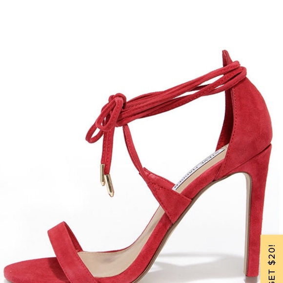 STEVE MADDEN red heel in perfect condition- size 6 - Picture 7 of 7